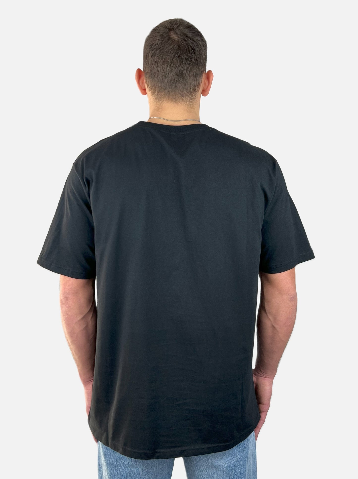 THREE NAMES OVERSIZE SHIRT BLACK