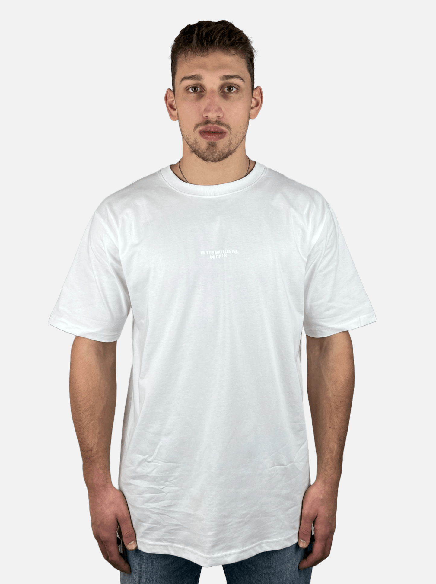 CREATING MEMORIES OVERSIZE SHIRT WHITE