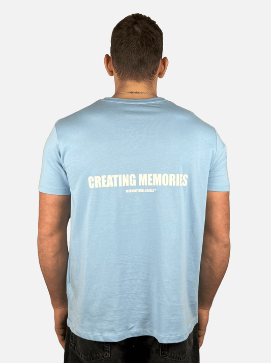 CREATING MEMORIES SHIRT SKY BLUE