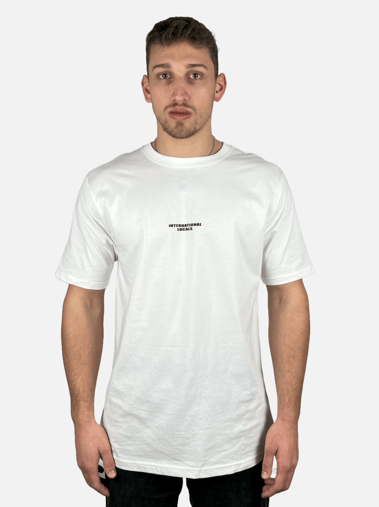 BUCKETLIST OVERSIZE SHIRT WHITE